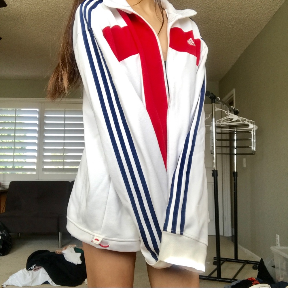 Adidas world up England oversized jacket